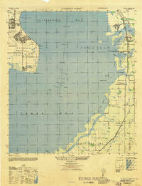 1947 Map of Apollo Beach, FL