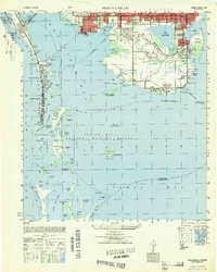 preview thumbnail of historical topo map of Pinellas County, FL in 1949