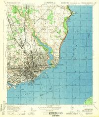 1944 Map of Pensacola