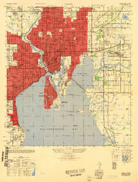 1947 Map of Tampa