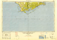 1949 Map of Apalachicola