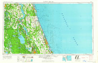 1964 Map of Daytona Beach