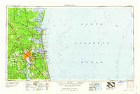 preview thumbnail of historical topo map of Jacksonville, FL in 1960
