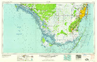 preview thumbnail of historical topo map of Miami, FL in 1958