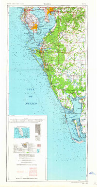 1960 Map of Tampa