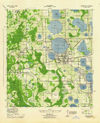 1944 Map of Auburndale