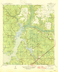 Download a high-resolution, GPS-compatible USGS topo map for Bayhead, FL (1945 edition)