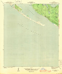 Download a high-resolution, GPS-compatible USGS topo map for Beacon Beach, FL (1943 edition)