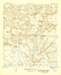 1945 Map of Bennett