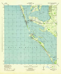 1944 Map of Bradenton Beach
