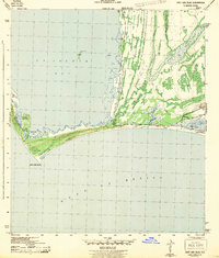 Download a high-resolution, GPS-compatible USGS topo map for Cape San Blas, FL (1943 edition)
