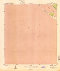 preview thumbnail of historical topo map of Bay County, FL in 1943