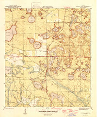 1945 Map of Crystal Lake