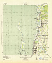 Download a high-resolution, GPS-compatible USGS topo map for Dunedin, FL (1943 edition)