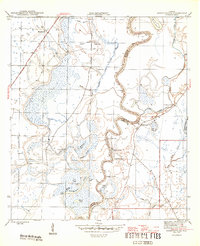 Download a high-resolution, GPS-compatible USGS topo map for Estiffanulga, FL (1945 edition)