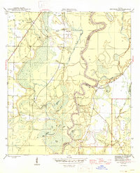 Download a high-resolution, GPS-compatible USGS topo map for Estiffanulga, FL (1945 edition)