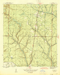Download a high-resolution, GPS-compatible USGS topo map for Fountain, FL (1945 edition)