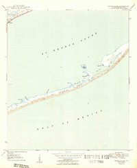 Download a high-resolution, GPS-compatible USGS topo map for Goose Island, FL (1950 edition)