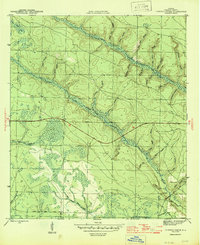 Download a high-resolution, GPS-compatible USGS topo map for Juniper Creek, FL (1945 edition)