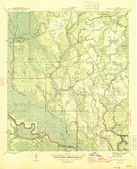 Download a high-resolution, GPS-compatible USGS topo map for Kennedy Creek, FL (1945 edition)