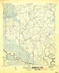 Download a high-resolution, GPS-compatible USGS topo map for Kennedy Creek, FL (1945 edition)