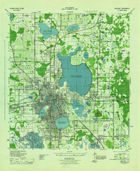 1944 Map of Lakeland