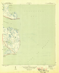 Download a high-resolution, GPS-compatible USGS topo map for Lighthouse Point, FL (1945 edition)