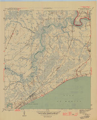 Download a high-resolution, GPS-compatible USGS topo map for Mc Intyre, FL (1945 edition)
