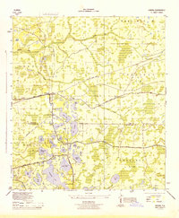 1944 Map of Odessa, FL