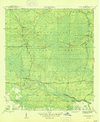 preview thumbnail of historical topo map of Liberty County, FL in 1946