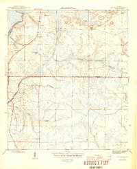 Download a high-resolution, GPS-compatible USGS topo map for Red Head, FL (1945 edition)