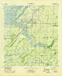Download a high-resolution, GPS-compatible USGS topo map for Ruskin, FL (1944 edition)