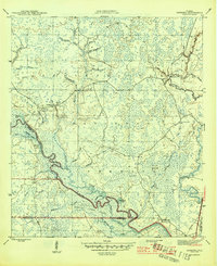 Download a high-resolution, GPS-compatible USGS topo map for Sanborn, FL (1945 edition)