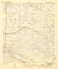 1944 Map of Seminole Hills