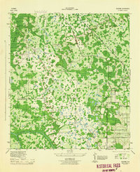 preview thumbnail of historical topo map of Polk County, FL in 1944