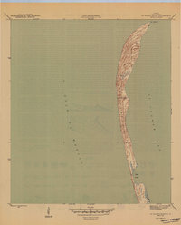 Download a high-resolution, GPS-compatible USGS topo map for St Joseph Point, FL (1945 edition)