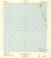 preview thumbnail of historical topo map of Gulf County, FL in 1943