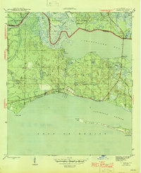 Download a high-resolution, GPS-compatible USGS topo map for St Teresa, FL (1945 edition)