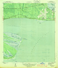 Download a high-resolution, GPS-compatible USGS topo map for West Pass, FL (1943 edition)