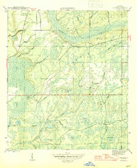 Download a high-resolution, GPS-compatible USGS topo map for Woods, FL (1945 edition)