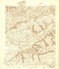 1934 Map of Harold