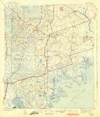 1943 Map of Arran
