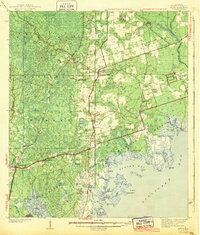 1943 Map of Arran