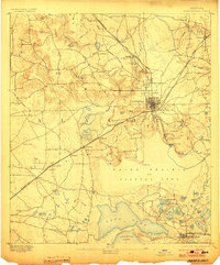 1894 Map of Arredondo, 1903 Print