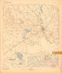1894 Map of Arredondo, 1921 Print
