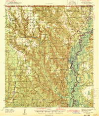 Download a high-resolution, GPS-compatible USGS topo map for Century, FL (1943 edition)