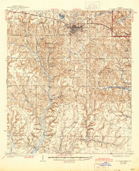 Download a high-resolution, GPS-compatible USGS topo map for De Funiak Springs, FL (1944 edition)