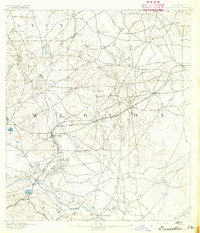 preview thumbnail of historical topo map of Dunnellon, FL in 1892