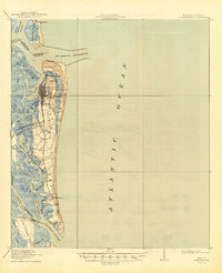 Download a high-resolution, GPS-compatible USGS topo map for Fernandina, FL (1945 edition)