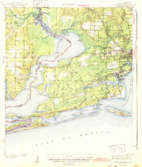 1943 Map of Fort Barrancas